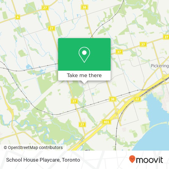 School House Playcare map