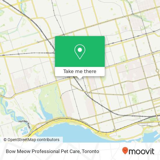 Bow Meow Professional Pet Care map