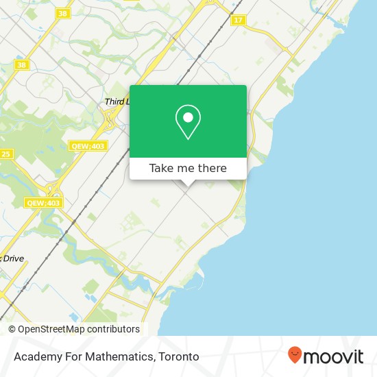 Academy For Mathematics map