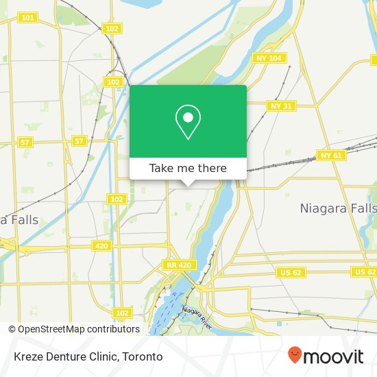 Kreze Denture Clinic map