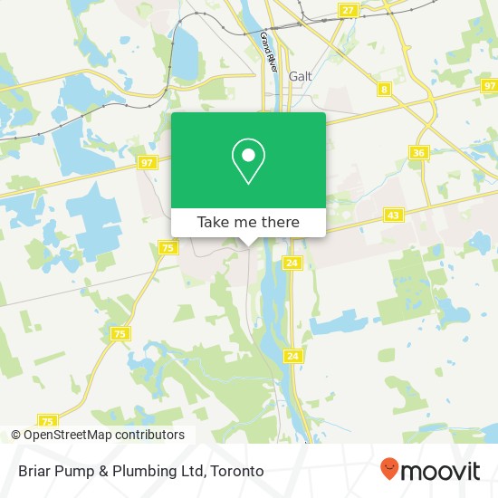 Briar Pump & Plumbing Ltd map