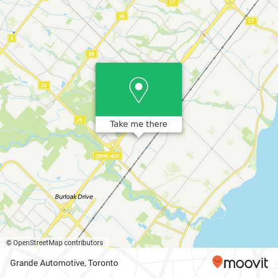 Grande Automotive map