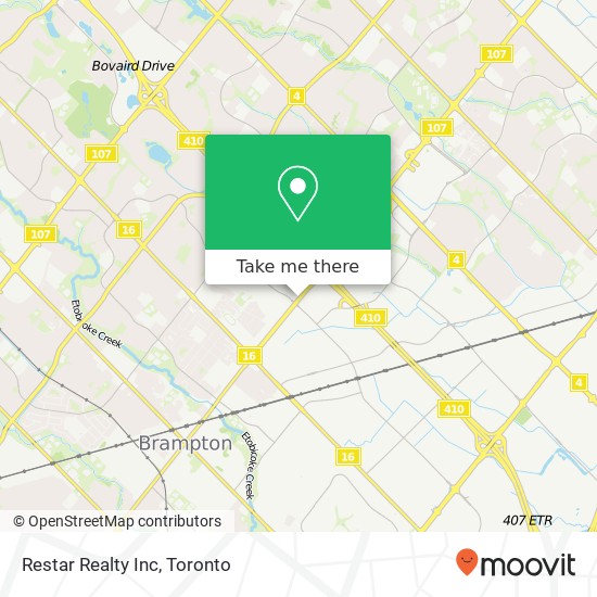 Restar Realty Inc map