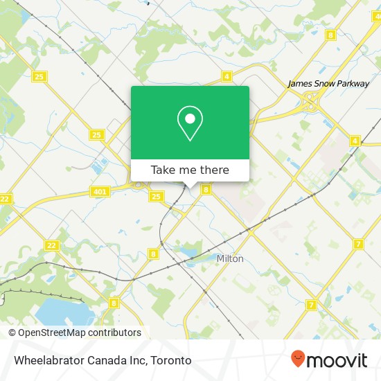 Wheelabrator Canada Inc map