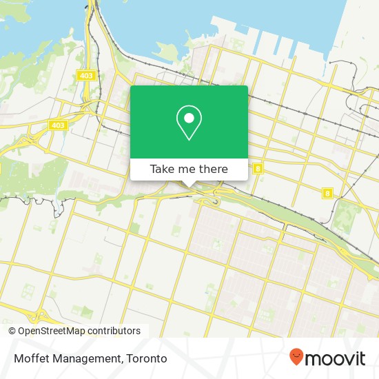 Moffet Management map