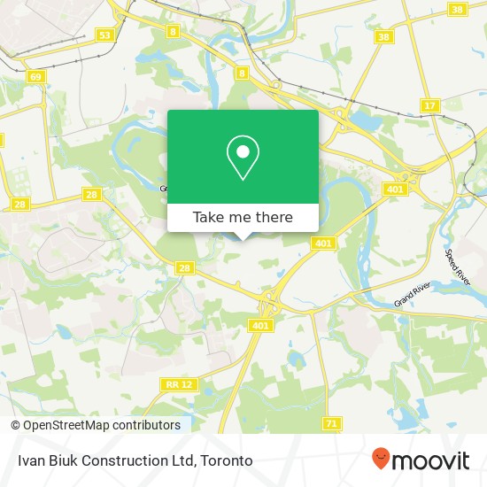 Ivan Biuk Construction Ltd map