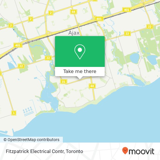 Fitzpatrick Electrical Contr map