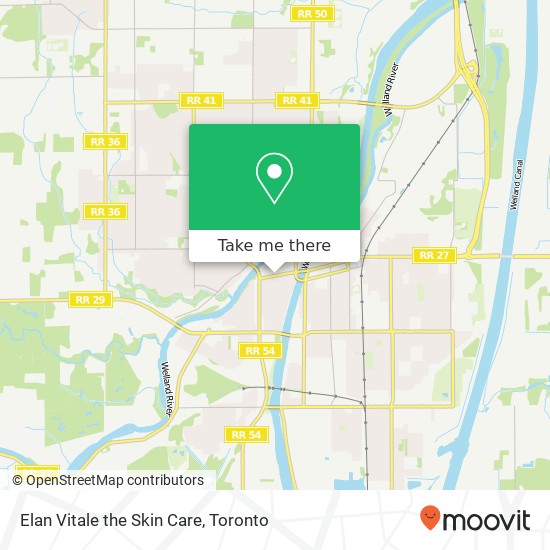 Elan Vitale the Skin Care map