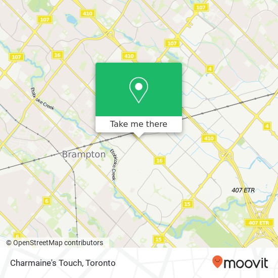 Charmaine's Touch map