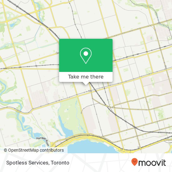 Spotless Services map