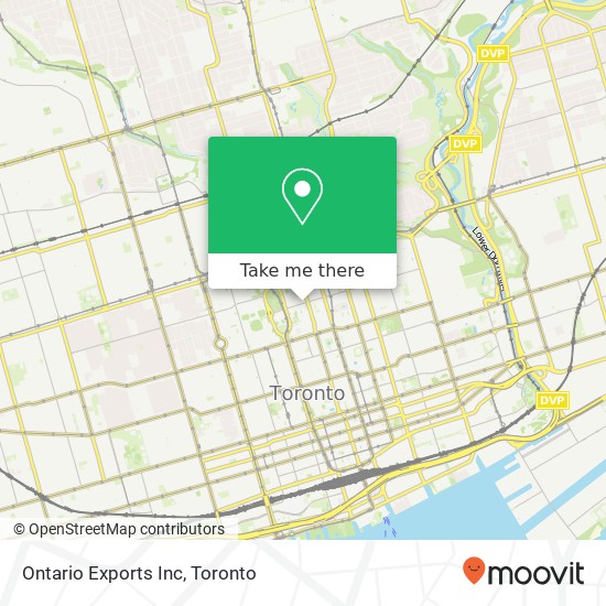 Ontario Exports Inc map