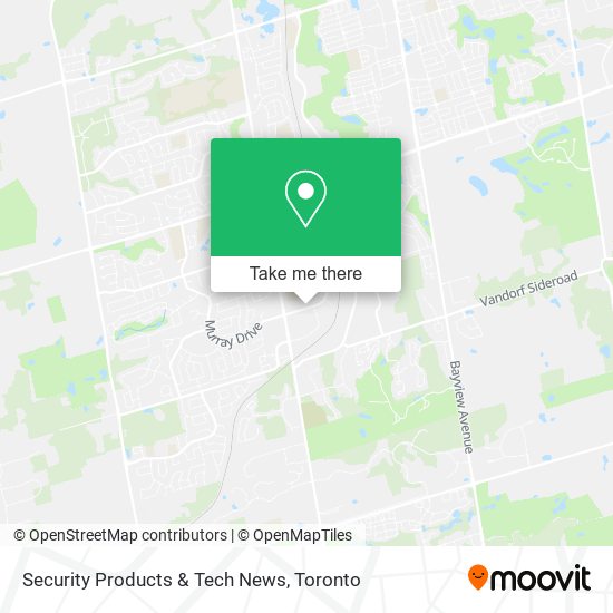 Security Products & Tech News map