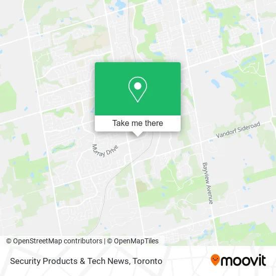 Security Products & Tech News map