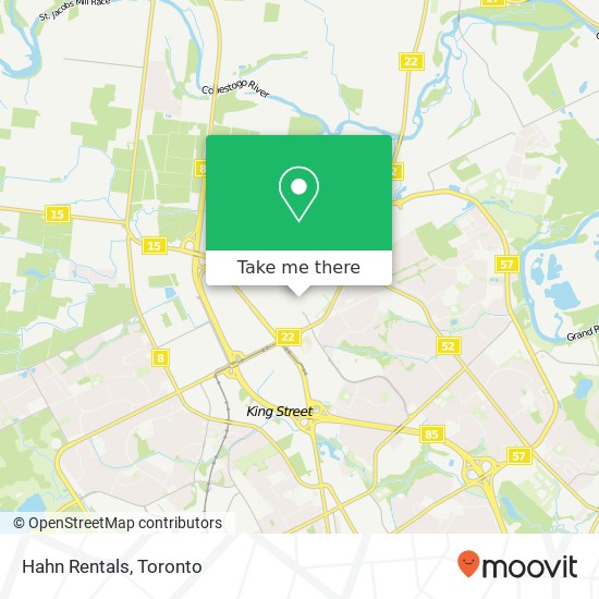 Hahn Rentals map