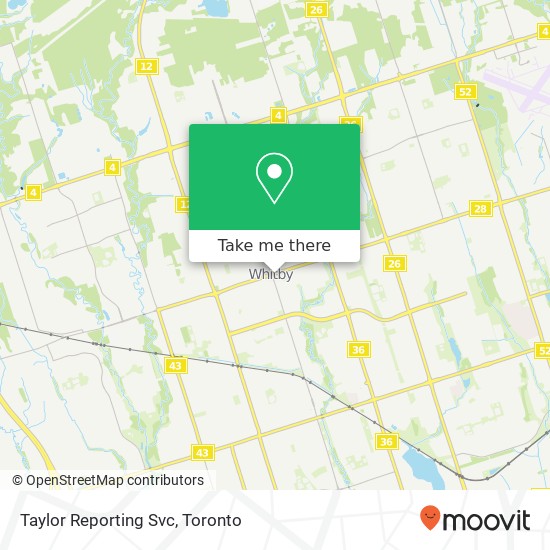 Taylor Reporting Svc map