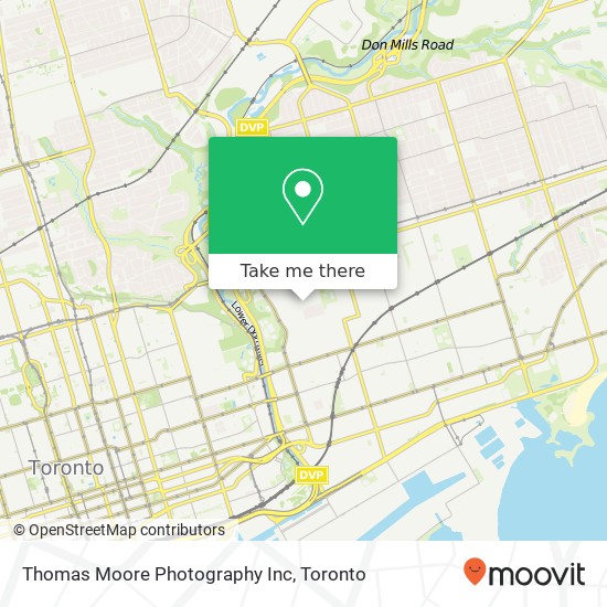 Thomas Moore Photography Inc map