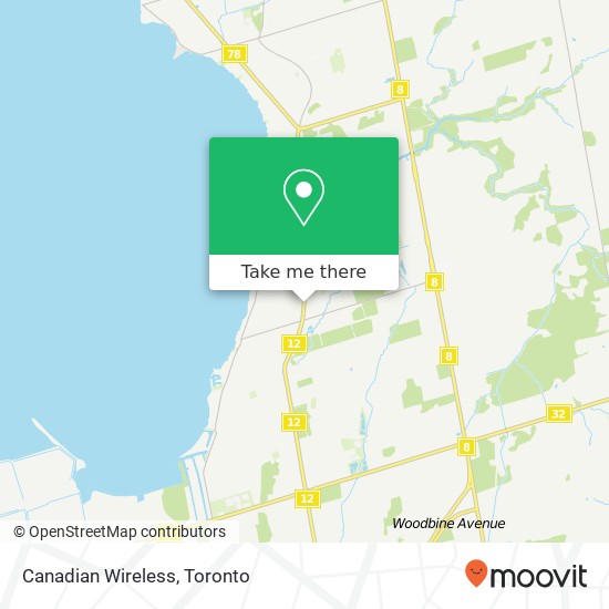 Canadian Wireless map