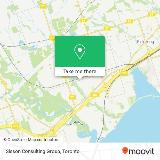 Sisson Consulting Group map