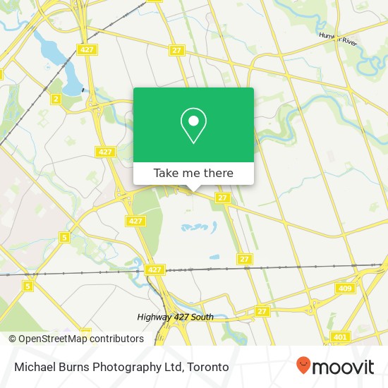 Michael Burns Photography Ltd map