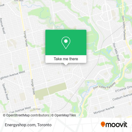 Energyshop.com map
