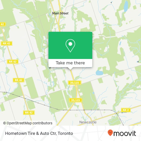 Hometown Tire & Auto Ctr map
