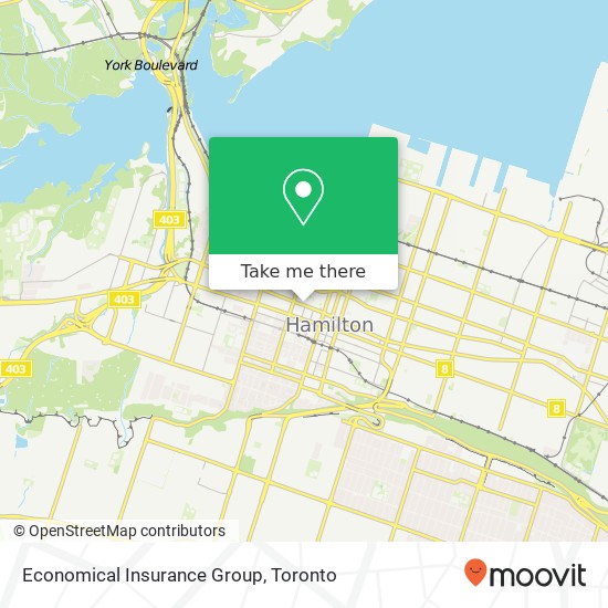 Economical Insurance Group map