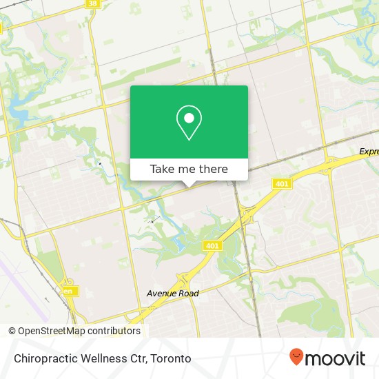 Chiropractic Wellness Ctr map