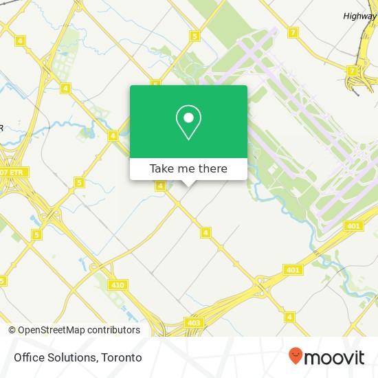 Office Solutions map