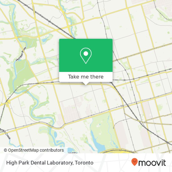 High Park Dental Laboratory map