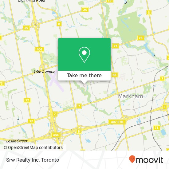 Srw Realty Inc map