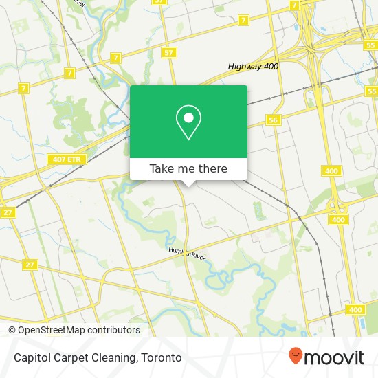 Capitol Carpet Cleaning map