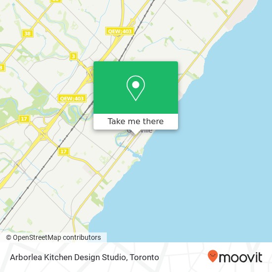 Arborlea Kitchen Design Studio map