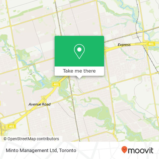 Minto Management Ltd map