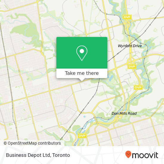 Business Depot Ltd map