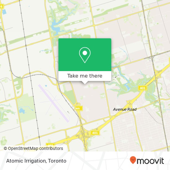 Atomic Irrigation map