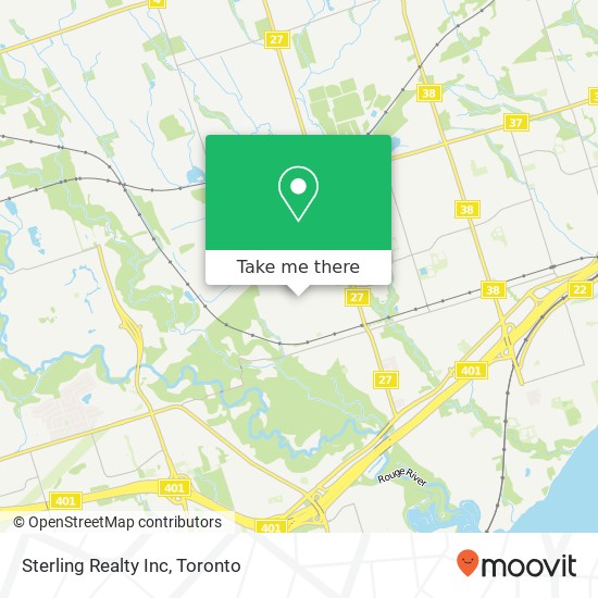 Sterling Realty Inc map