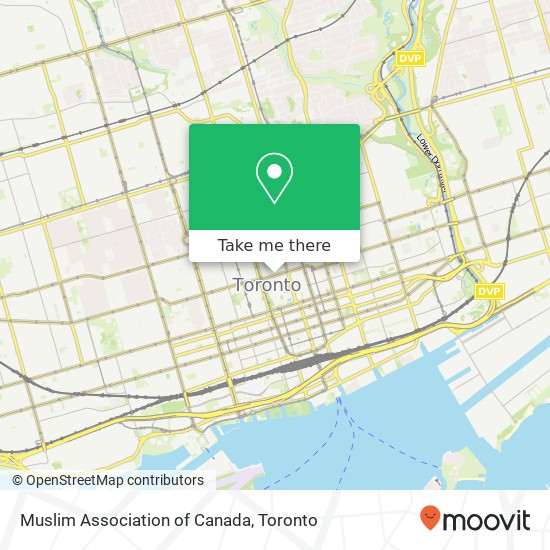 Muslim Association of Canada map