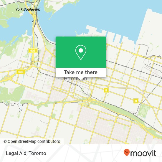 Legal Aid map