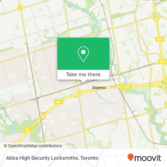 Abba High Security Locksmiths map