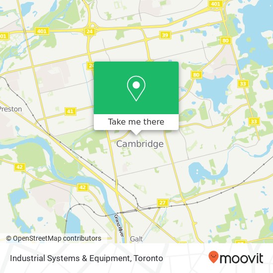 Industrial Systems & Equipment map
