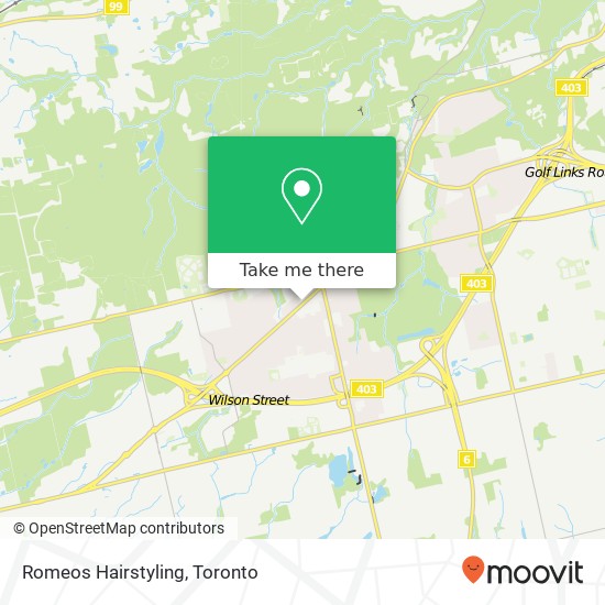 Romeos Hairstyling map