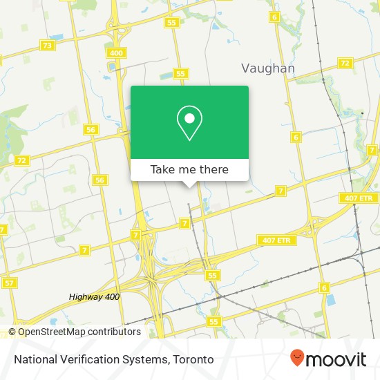 National Verification Systems map