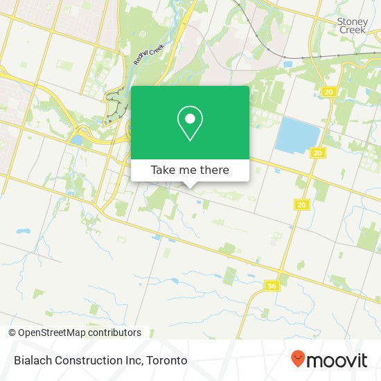 Bialach Construction Inc map