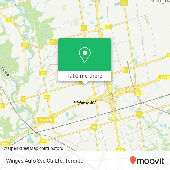 Winges Auto Svc Ctr Ltd map