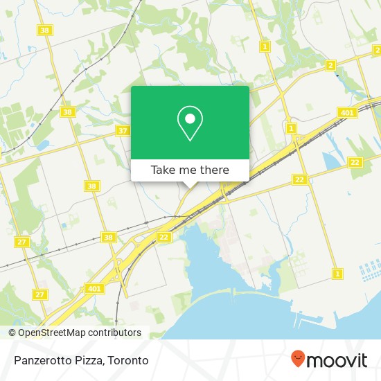 Panzerotto Pizza map