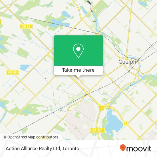 Action Alliance Realty Ltd map