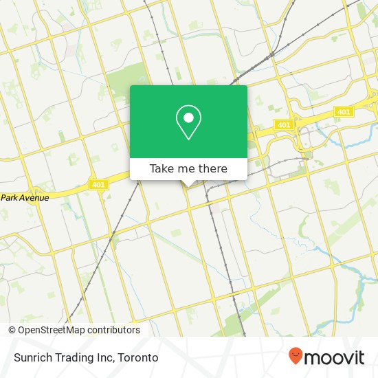 Sunrich Trading Inc map