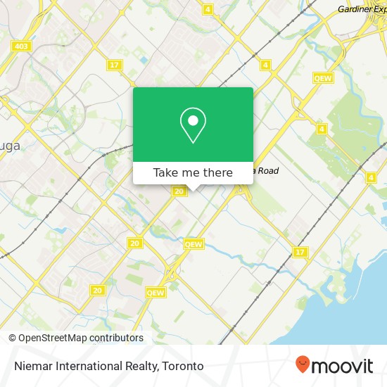 Niemar International Realty map