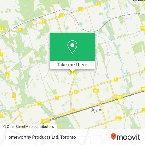 Homeworthy Products Ltd map