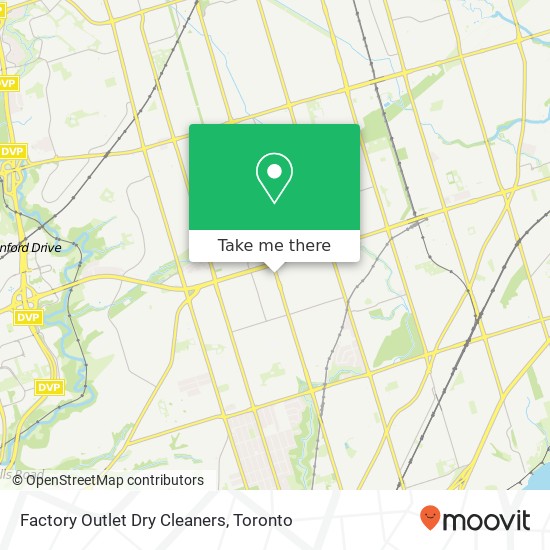 Factory Outlet Dry Cleaners map